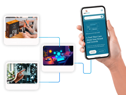 MyQRGuide mobile product experience
